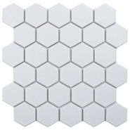 Мозаика Керамическая Hexagon small White Matt (IDL1005) 278х265х6,