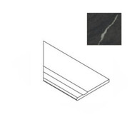 Ступень угловая Forte Dei Marmi Rock Venaria Black Gradino Lineare Ang. Sx 120 30x120 керамогранит матовая Atlas Concorde 620040000232