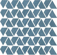Мозаика Raw Blue Flag (9RFB) 31,1x31,6 керамика матовая, синий