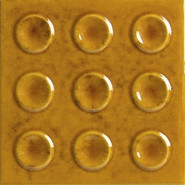 Настенная плитка Acrux Amber 10х10 APE Ceramica Genuine глянцевая, рельефная (структурированная) керамическая