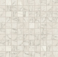 Мозаика Calacatta Glossy Mosaico (756688) керамогранит 30х30 см Casa Dolce Casa Stones and More 2.0 полированная чип 30х30 мм, белый, серый