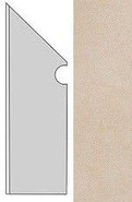 Плинтус Kone Beige Battiscopa Sag.Sx. AUOZ 7,2x30 шт керамогранит