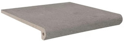 Ступень фронтальная Peldano ML Portland Grey (R12) 33x33 клинкер матовая Exagres n170235