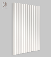 Стеновая декоративная панель LineArt ECO5103 Alpine Walls под покраску 2900х405х16 мм