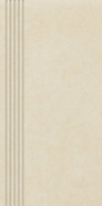 Ступень фронтальная Intero Beige Stopnica Prosta Nacinana Mat. 29,8x59,8 керамогранит матовая 5900144071568