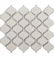 Мозаика KAR4-4R керамика 24.5x29.3 см глянцевая чип 60x66 мм, бежевый