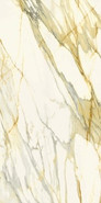 Керамогранит Calacatta Mediceo Soft Touch BookMatch А 162х324 толщ. 12.5 мм Laminam I Naturali Marmi сатинированный универсальная плитка LAMF0M0113