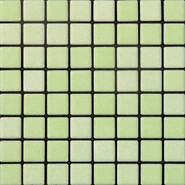 Мозаика Anthologhia Gladiolo керамика 30х30 см Appiani полуглянцевая чип 25х25 мм, зеленый MOS 7028
