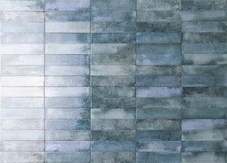 Керамогранит J91278_MojvDenimBrick 6х25 RHS глянцевый настенный