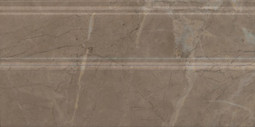 Плинтус FMA032R Серенада Бежевый Тёмный глянцевый обрезной 15х30 Kerama Marazzi керамический