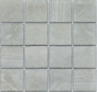 Мозаика PR7373-37 керамика 30.6х30.6 см матовая чип 73х73 мм, серый