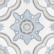 Декор Basma Decor White Mate 20x20 матовый керамогранит
