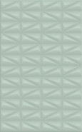 Настенная плитка Конфетти Зеленая 02 25х40 Unitile/Шахтинская плитка матовая керамическая 010100001200