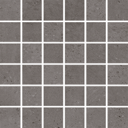 Мозаика Mosaico Tokio Basalto керамогранит 30х30 см матовая, черный