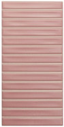 Настенная плитка Sb Blush Matt 12,5x25 Wow матовая, рельефная (структурированная) керамическая 128693