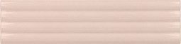 Настенная плитка Onda Pink Stony Glossy Equipe 5x20 глянцевая, рельефная (структурированная) керамическая 28493