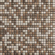 Мозаика Mix Standard Coloniale 1 керамика 30х30 см Appiani матовая чип 12х12 мм, бежевый, коричневый XCOL 401