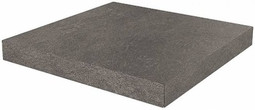 Ступень угловая DD600620R/GCA клееная Про Стоун Антрацит 33x33x0,9 керамогранит матовая Kerama Marazzi
