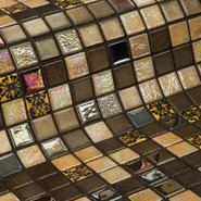 Мозаика Almonds 2.5x2.5 стекло 31.3х49.5