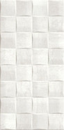 Настенная плитка Barrington Art White 25х50 Keraben матовая, рельефная (структурированная) керамическая 78800885