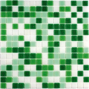 Мозаика Bonaparte стеклянная Grass 32.7x32.7 (2x2)