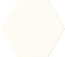 Настенная плитка W- Burano White Hex-11x12,5 матовая керамическая