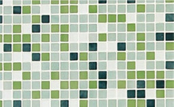 Мозаика Verde - часть 4 2.5x2.5 стекло 31.3х49.5