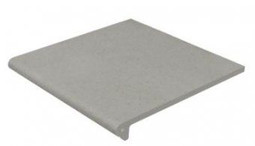Ступень фронтальная Gres De Aragon Cotto Peldano Redondo Gris 33x33 матовая