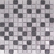 Мозаика Trend Silver 30х30 (2.3x2.3) стекло