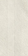 Керамогранит Eclettica Frammenti Rett Bianco 60x120 Serenissima and Cir матовый, рельефный (рустикальный) настенная плитка 00000040704