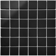 Мозаика Керамическая 48x48 Black Matt (WB73000) 306х306х6
