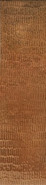 Керамогранит Earth Brick 7.5x30 Settecento Inciso глянцевый, рельефный (рустикальный) настенная плитка 154612