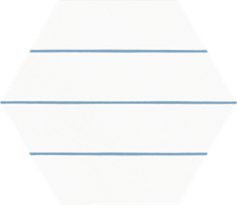 Керамогранит Hex. Porto Savona Blue Codicer 22x25 матовый универсальный 58369