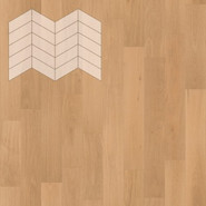 Паркетная доска Lab Arte Chevron Дуб Натур Флора лак французская елка 400/328х125х14/3/60°