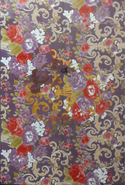 Декор Fioritura Oro Su Viola (1сет=2шт.) керамический