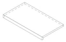 Ступень угловая Force Fancy Scalino 33x60 Sp керамогранит матовая