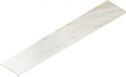 Ступень фронтальная Stellaris Carrara Ivory Scalino 33x160 Frontale керамогранит матовая Italon 620070002614
