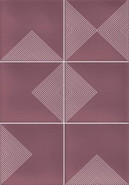 Настенная плитка Vives Hanami Meguro Marsala 23x33.5 керамическая