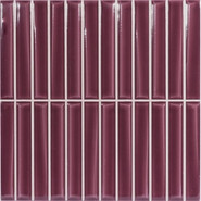 Настенная плитка Melody Bordeaux 20x20 Monopole глянцевая керамическая 85688