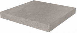 Ступень угловая DD600420R/GCA клееная Про Стоун Серый  33x33x0,9 керамогранит матовая Kerama Marazzi