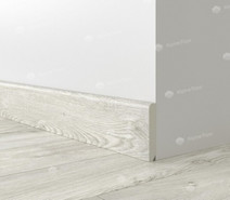 Alpine Floor плинтус SK 13-11 Снежный 80х12.5х2200 ламинированный spc
