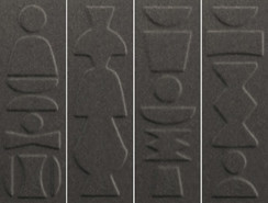 Настенная плитка Nok Totem Ebony 6.5х20 41ZERO42 матовая керамическая 4101224