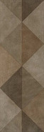 Настенная плитка Alcantara 514 Decor 1 L. Brown and Brown керамическая