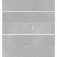 Керамогранит Petra Strip Grey (116977) 9,8х50,05 Wow глазурованный, матовый универсальный