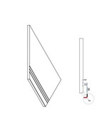 Оробико Бортик 30x60 Грип Левый Orobico Bordo 30x60 Grip Sx матовый