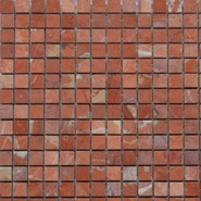 Мозаика Marble Mosaic Rojo Alicante