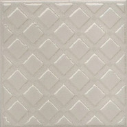 Декор KMD3STA014GN Бахия 1 Серый Светлый глянцевый 9,8x9,8x0,7 Kerama Marazzi  керамический