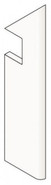 Плинтус Boost Pro Taupe Battiscopa Sag.Dx (A0RA) 7,2x30 матовый керамогранит