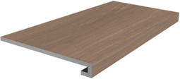 Ступень SG644020R/GCF клееная Альберони Коричневый матовый обрезной 33x60x0,9 керамогранит Kerama Marazzi