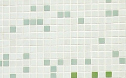Мозаика Verde - часть 1 2.5x2.5 стекло 31.3х49.5